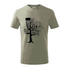 Disc golf pozor strom