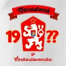 Československo - Narodená - Vlastný ročník