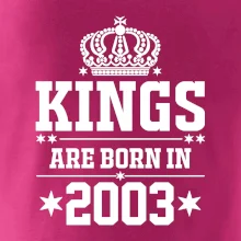 Kings are born in 2003