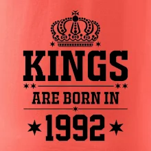 Kings are born in 1992 Kings are born in 1992