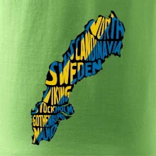 Mapy - názvy miest - Švédsko