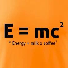 e = mc2 - coffee milk