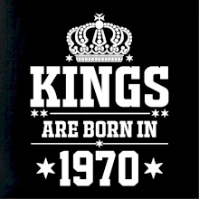 Kings are born in 1970