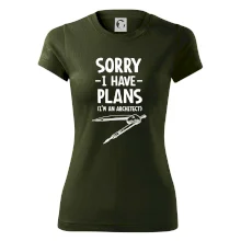 Sorry I have plans - architect