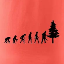 Evolúcia drevorubač - píla a strom