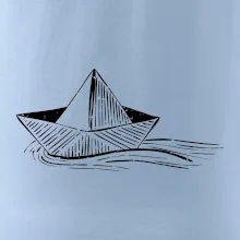 Letná romantika - papierová loďka