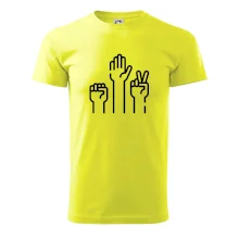 Kameň nožnice papier ikony