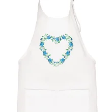 Modré tulipánové srdiečko (Pecka design)