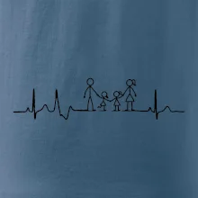EKG rodina a dievča a chlapec