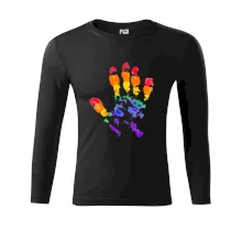 LGBT hand print