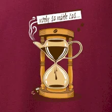 Vždy sa nájde čas na kávu (Pecka design)