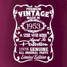 Vintage Etiketa - 1953