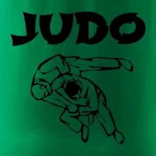 Judo nápis + postavy Judo nápis + postavy