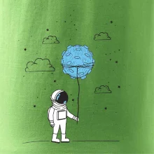 Astronaut s balónikom