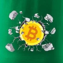 Bitcoin v tričku