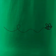 Dráha letu včely - vlnovka Dráha letu včely - vlnovka