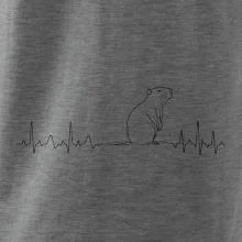 EKG krivka kapybara