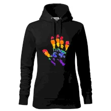 LGBT hand print