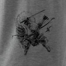 Skica ninja veverička