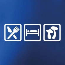 Eat Sleep Hubárčenie Eat Sleep Hubárčenie