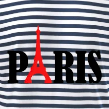 Paris nápis Eiffelova veža