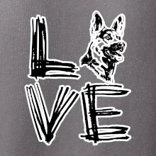 Nemecký ovčiak love