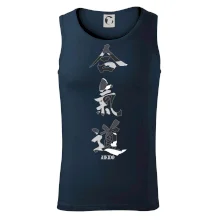 Aikidó maskáčový nápis Aikidó maskáčový nápis