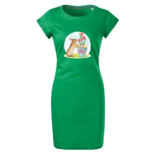 Veľkonočný zajačik tulipány