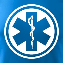 Rescue logo samostatné guľaté