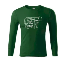 Krava nákres rozrezanie Anglicky Krava nákres rozrezanie Anglicky