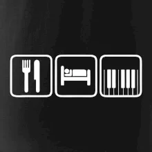 Eat sleep piano v rade