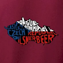 Mapy - názvy miest - Česko