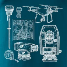 Geodet teodolit dron Geodet teodolit dron