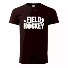 Field hockey loptička a nápis