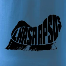 Lhasa Apso nápis v tele Lhasa Apso nápis v tele