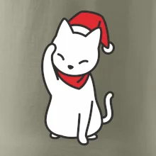 Vianočná mačka mávajúca