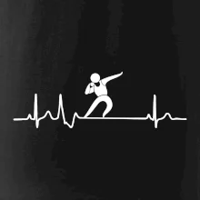 EKG vrh guľou EKG vrh guľou