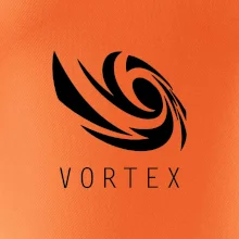 Vortex logo jednofarebné