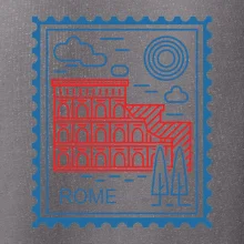 Rím známka jednoduchá