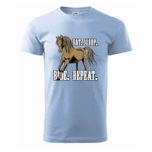 Eat Sleep Ride Repeat Western