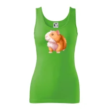 Morča - kreslené, bielo oranžové