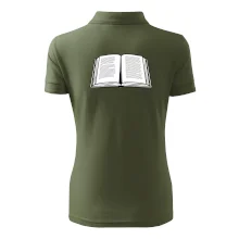 Kniha čiernobiela otvorená s textom