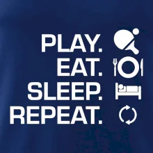 Stolný tenis - eat sleep