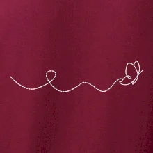 Dráha letu motýľa - vlnovka