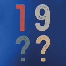 Vintage číslica - vlastný rok