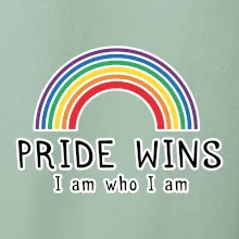Pride wins i am who i am