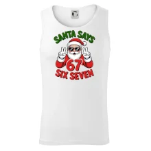 Santa says 67
