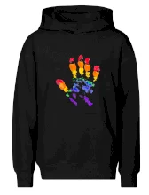 LGBT hand print