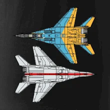 Mig 29 Fulcrum zo spoda a zo shora