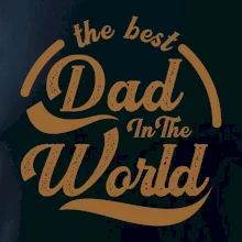 The best dad in the world - písacie